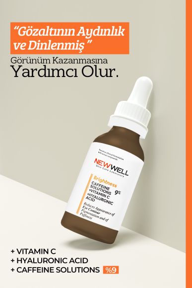 Torbalanma ve Morluk Karşıtı Aydınlatıcı Kafein Göz Altı Serumu 30 ML -Serum