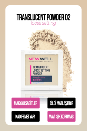 Translucent Loose Setting Powder 02 -Transparan Pudra Thumbnail